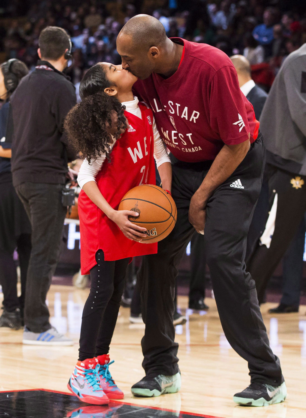 Kobe and Gianna